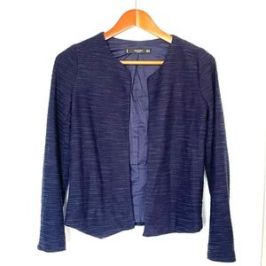 Mango Navy Blazer Cardigan
